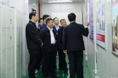 宜春市电子信息产业链招商小分队莅临乐竞官方端网站登录入口-乐竞(中国)参观调研
